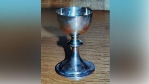 The chalice stolen from All Saints' Church in Northampton