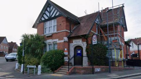 An external view of Pinner Police Station.