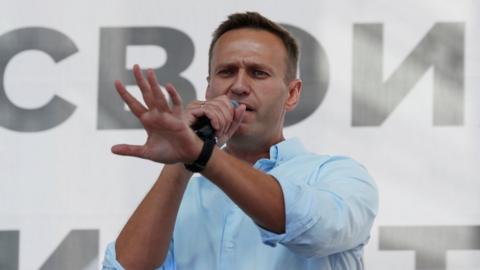 File pic Alexei Navalny