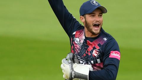 Kent wicketkeeper-batsman Ollie Robinson