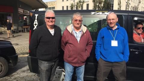 Plymouth taxi drivers