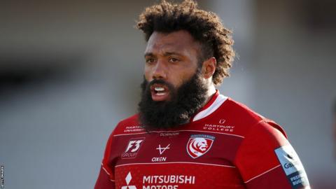 Gloucester Rugby's Jamal Ford-Robinson.