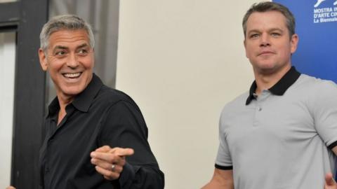 George Clooney and Matt Damon