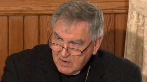 The Catholic Bishop of Clogher, Liam McDaid, who has resigned on the health grounds