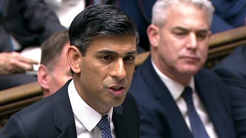 Rishi Sunak at PMQs