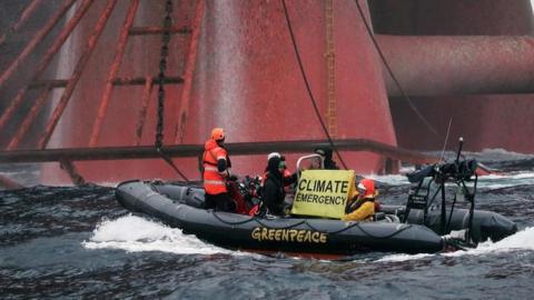 Greenpeace activists