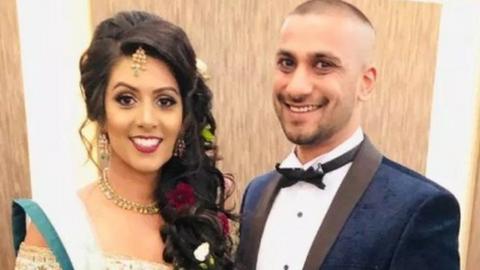 Khilan Chandaria, 33, and bride Usheila Patel