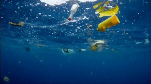 The ocean-sieving expedition found that as much as 21 million tonnes of plastic fragments are suspended in the ocean.