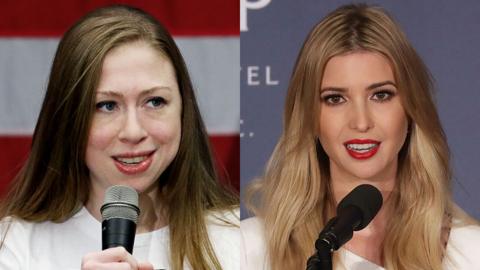 Chelsea Clinton and Ivanka Trump