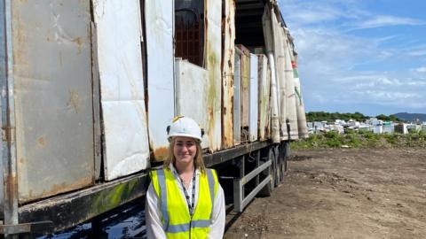 Guernsey Waste's Sarah Robinson said