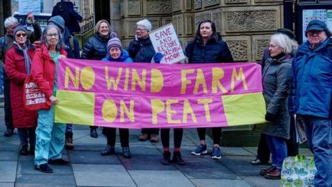 Wind farm campaigners