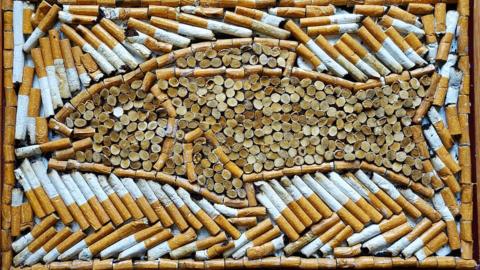 Cigarette art