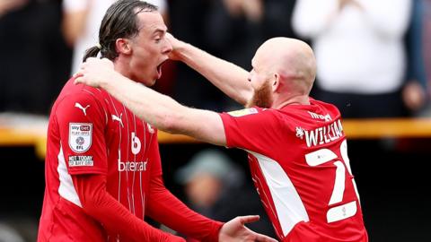 Swindon celebrate