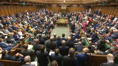 MPs in the House of Commons