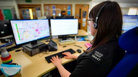 Police 999 call handler