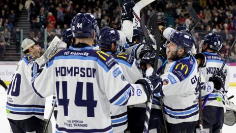 Coventry Blaze celebrate