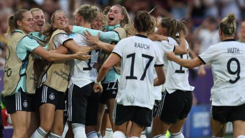 Germany celebrate