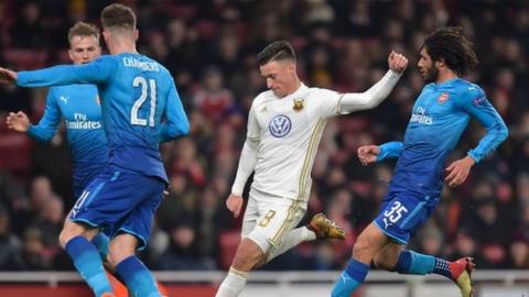 Jamie Hopcutt was part of Graham Potter's Ostersunds side that narrowly lost to Arsenal over two legs in the 2017-18 Europa League