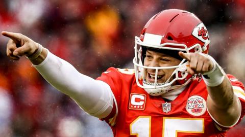 Kansas City Chiefs quaterback Patrick Mahomes