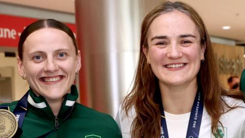 Michaela Walsh and Olympic champion Kellie Harrington both won their 11th Irish titles