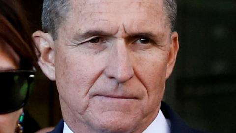 Former national security adviser Michael Flynn pictured in 2018