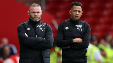 Wayne Rooney and Leroy Rosenior