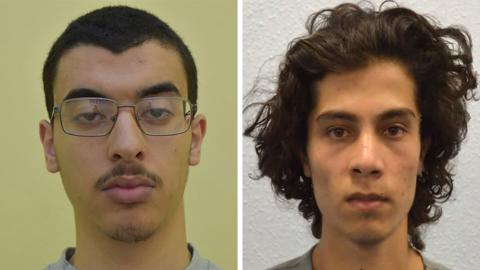 Hashem Abedi, left, and Ahmed Hassan