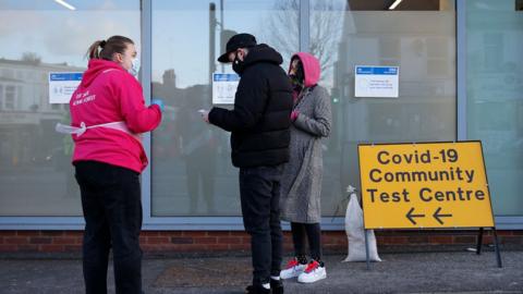 covid community testing centre