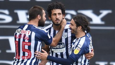 West Brom celebrate