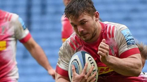 Harlequins back row Will Evans