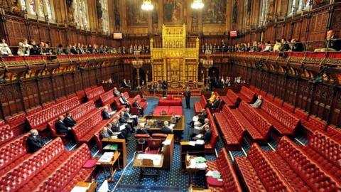 Chamber of the House of Lords