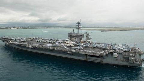 USS Theodore Roosevelt (file photo)