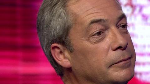 Nigel Farage, former leader of the UK Independence Party