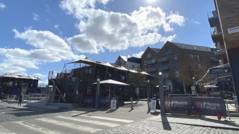 Wapping Wharf in Bristol