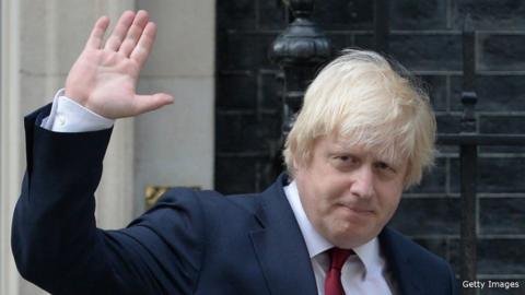 Boris Johnson, the former Foreign Secretary