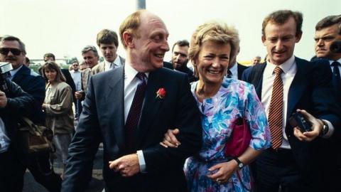 Neil and Glenys Kinnock