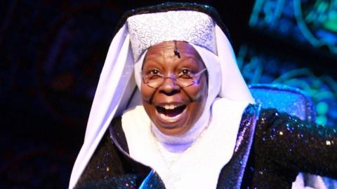 Whoopi Goldberg in Sister Act the musical