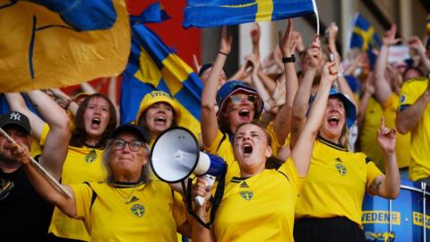 Sweden fans