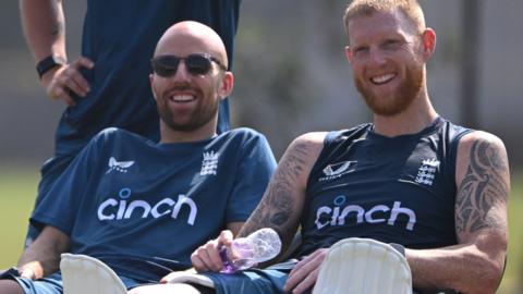 Jack Leach and Ben Stokes