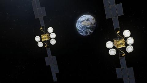 Hotbird satellites