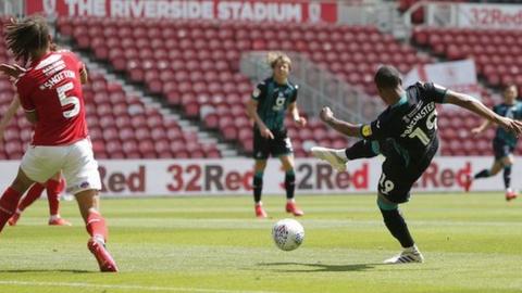 Rhian Brewster scores second goal