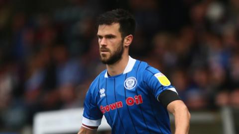 Rochdale midfielder Jimmy Keohane