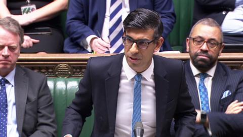 Rishi Sunak at PMQs