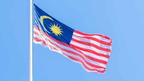 Malaysian flag (stock photo)