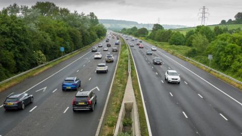 Traffic on motorway