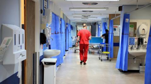 Hospital corridor