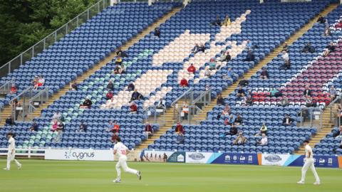 Fans return to Sophia Gardens