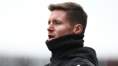 Cambridge United interim boss Barry Corr