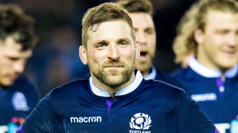 Former Scotland captain John Barclay has retired from international action