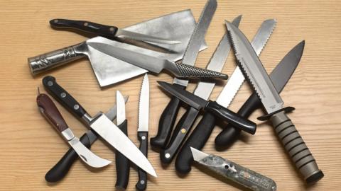 Picture of knives